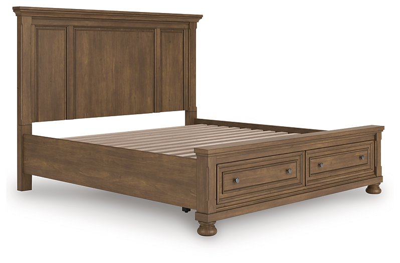 Feddinger Panel Storage Bed - Furniture 4 Less (Jacksonville, NC)