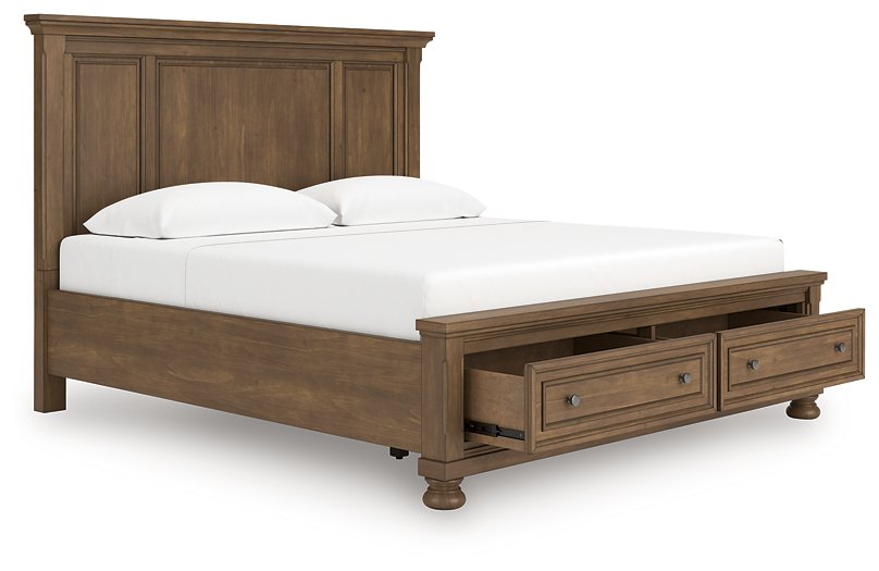 Feddinger Panel Storage Bed - Furniture 4 Less (Jacksonville, NC)