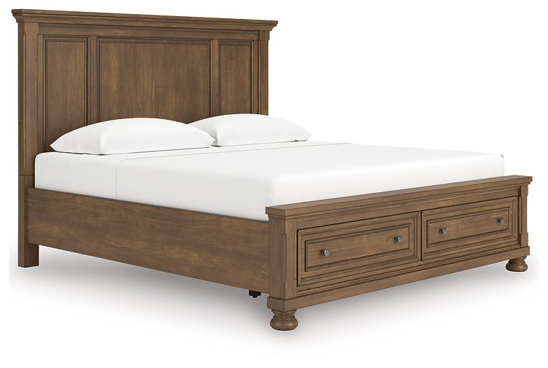 Feddinger Panel Storage Bed - Furniture 4 Less (Jacksonville, NC)
