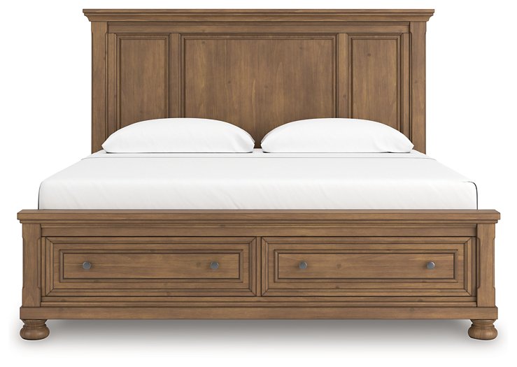 Feddinger Panel Storage Bed - Furniture 4 Less (Jacksonville, NC)