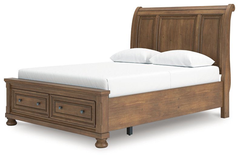 Feddinger Panel Storage Bed - Furniture 4 Less (Jacksonville, NC)