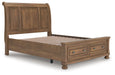 Feddinger Panel Storage Bed - Furniture 4 Less (Jacksonville, NC)