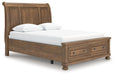 Feddinger Panel Storage Bed - Furniture 4 Less (Jacksonville, NC)