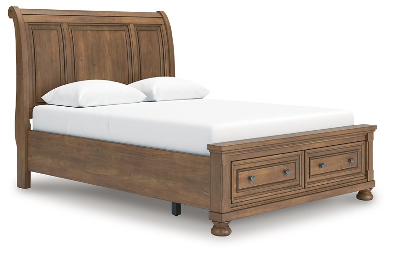 Feddinger Panel Storage Bed - Furniture 4 Less (Jacksonville, NC)