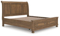 Feddinger Panel Storage Bed - Furniture 4 Less (Jacksonville, NC)