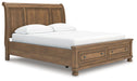 Feddinger Panel Storage Bed - Furniture 4 Less (Jacksonville, NC)