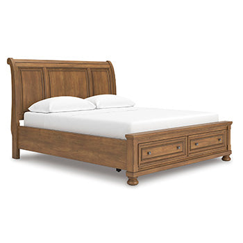 Feddinger Panel Storage Bed - Furniture 4 Less (Jacksonville, NC)