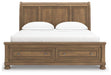 Feddinger Panel Storage Bed - Furniture 4 Less (Jacksonville, NC)