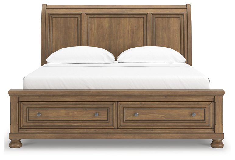 Feddinger Panel Storage Bed - Furniture 4 Less (Jacksonville, NC)
