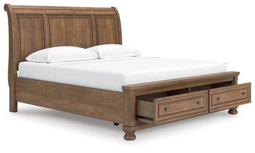 Feddinger Panel Storage Bed - Furniture 4 Less (Jacksonville, NC)