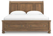 Feddinger Panel Storage Bed - Furniture 4 Less (Jacksonville, NC)