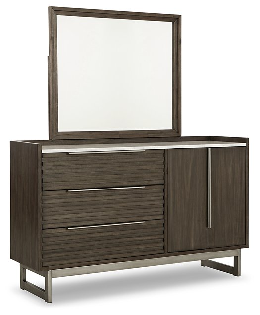Arkenton Dresser and Mirror - Furniture 4 Less (Jacksonville, NC)