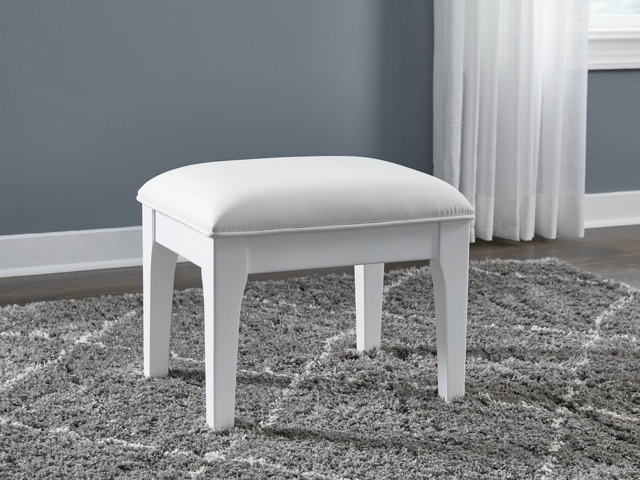 Chalanna Vanity Stool - Furniture 4 Less (Jacksonville, NC)