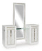Chalanna Vanity with Mirror - Furniture 4 Less (Jacksonville, NC)