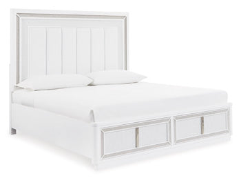 Chalanna Upholstered Storage Bed - Furniture 4 Less (Jacksonville, NC)