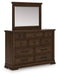 Taffenbrook Dresser and Mirror - Furniture 4 Less (Jacksonville, NC)