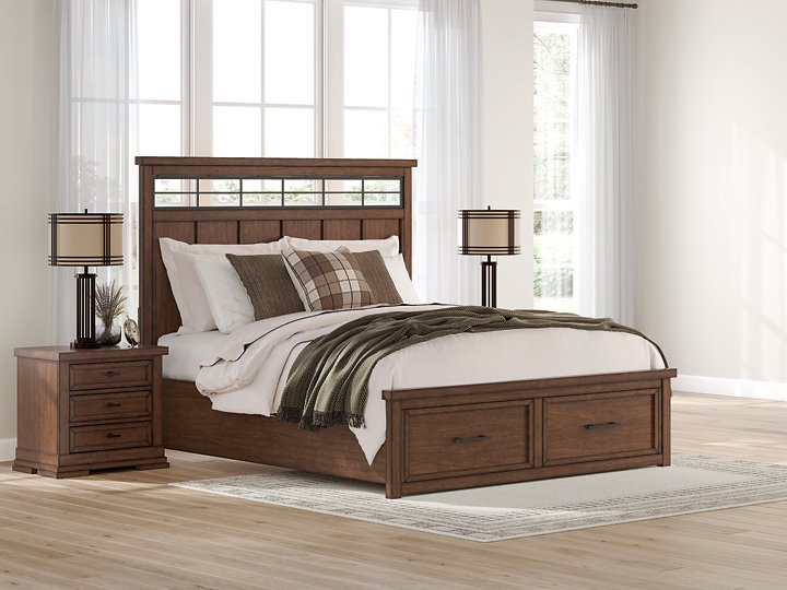 Taffenbrook Panel Storage Bed - Furniture 4 Less (Jacksonville, NC)