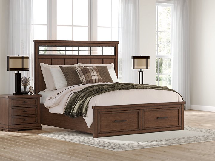 Taffenbrook Panel Storage Bed - Furniture 4 Less (Jacksonville, NC)