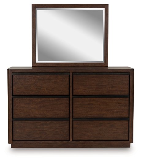Dilenno Dresser and Mirror - Furniture 4 Less (Jacksonville, NC)