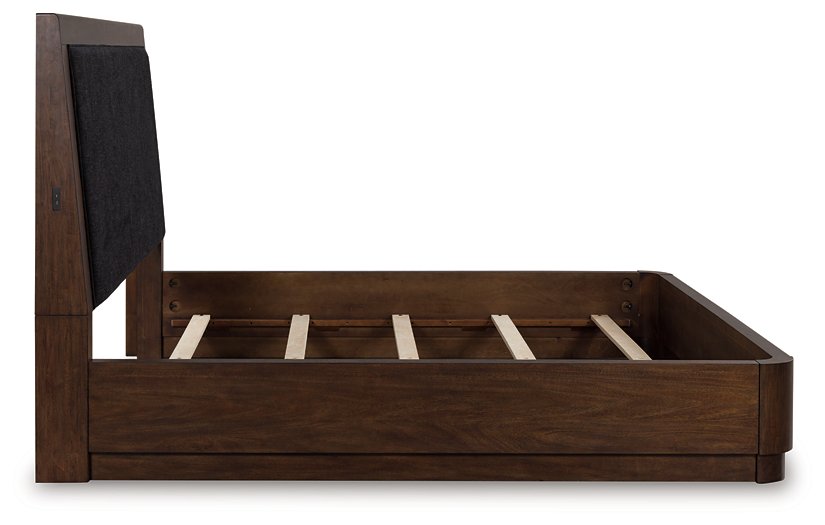 Dilenno Upholstered Bed - Furniture 4 Less (Jacksonville, NC)