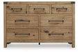 Ridgester Dresser - Furniture 4 Less (Jacksonville, NC)