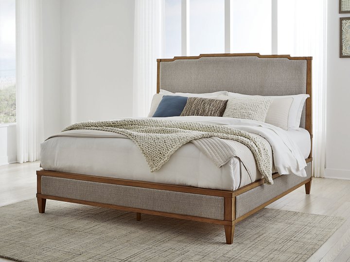 Sharlance Upholstered Bed - Furniture 4 Less (Jacksonville, NC)