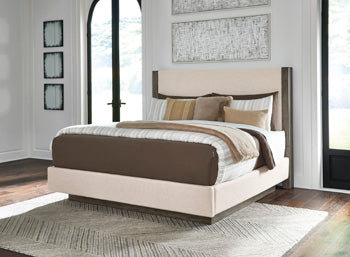 Anibecca Upholstered Bed - Furniture 4 Less (Jacksonville, NC)