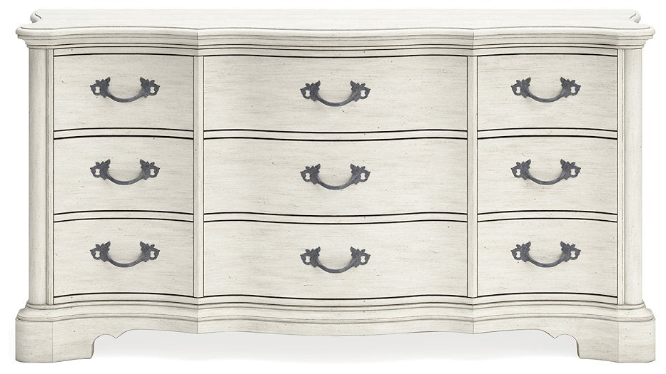 Arlendyne Dresser and Mirror - Furniture 4 Less (Jacksonville, NC)