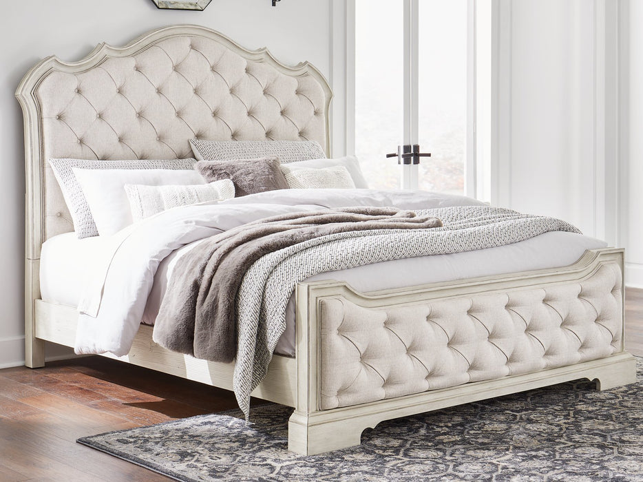 Arlendyne Upholstered Bed - Furniture 4 Less (Jacksonville, NC)