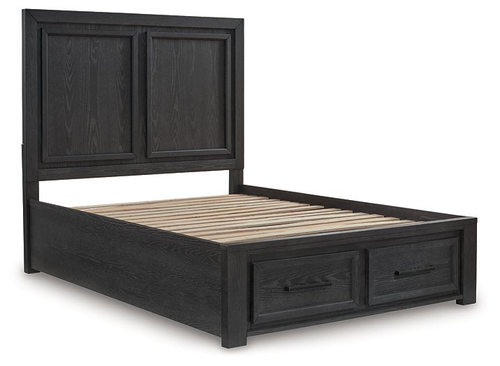 Foyland Panel Storage Bed - Furniture 4 Less (Jacksonville, NC)