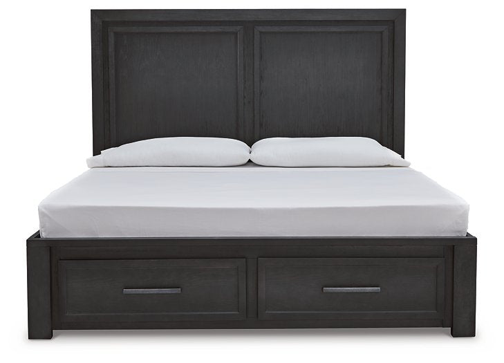 Foyland Panel Storage Bed - Furniture 4 Less (Jacksonville, NC)