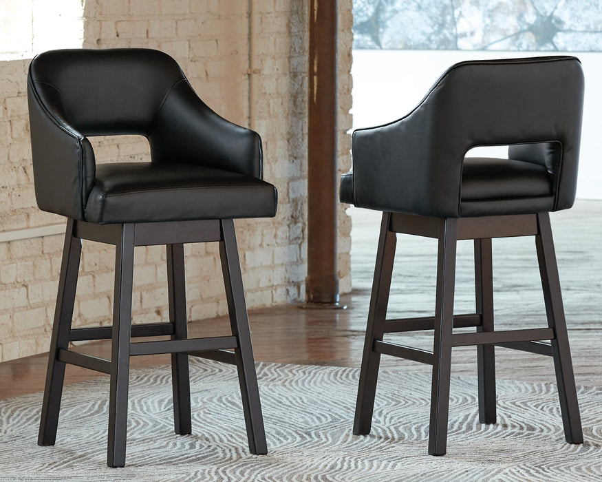 Tallenger Bar Stool Set - Furniture 4 Less (Jacksonville, NC)