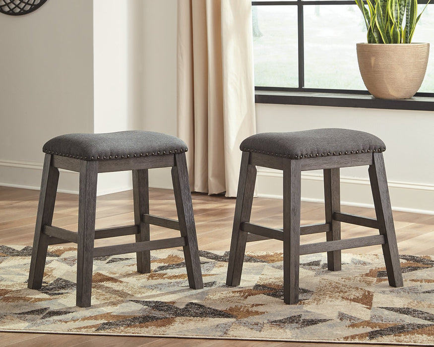 Caitbrook Counter Height Upholstered Bar Stool - Furniture 4 Less (Jacksonville, NC)