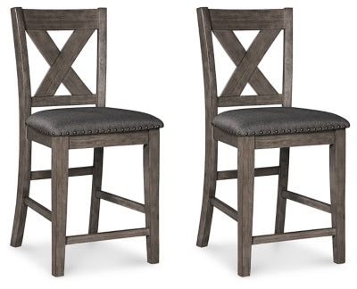 Caitbrook Counter Height Upholstered Bar Stool - Furniture 4 Less (Jacksonville, NC)