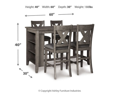 Caitbrook Counter Height Dining Package - Furniture 4 Less (Jacksonville, NC)