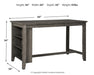 Caitbrook Counter Height Dining Table - Furniture 4 Less (Jacksonville, NC)
