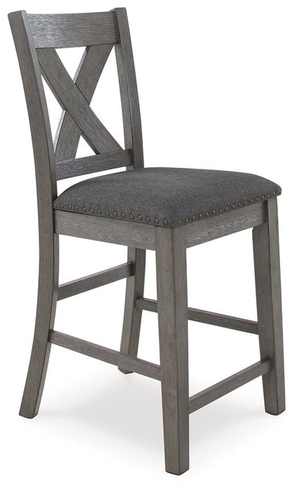 Caitbrook Counter Height Dining Table and Bar Stools (Set of 7) - Furniture 4 Less (Jacksonville, NC)