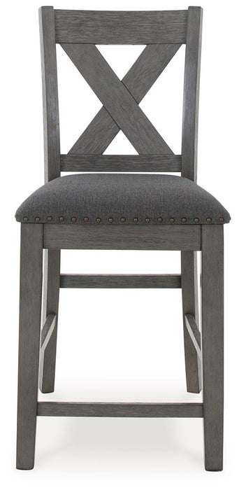 Caitbrook Counter Height Dining Table and Bar Stools (Set of 7) - Furniture 4 Less (Jacksonville, NC)