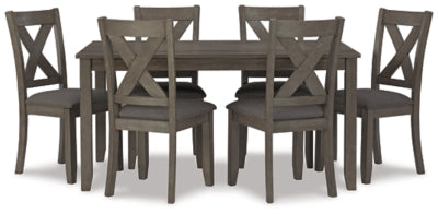 Caitbrook Dining Table and Chairs (Set of 7) - Furniture 4 Less (Jacksonville, NC)