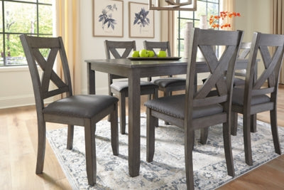 Caitbrook Dining Table and Chairs (Set of 7) - Furniture 4 Less (Jacksonville, NC)