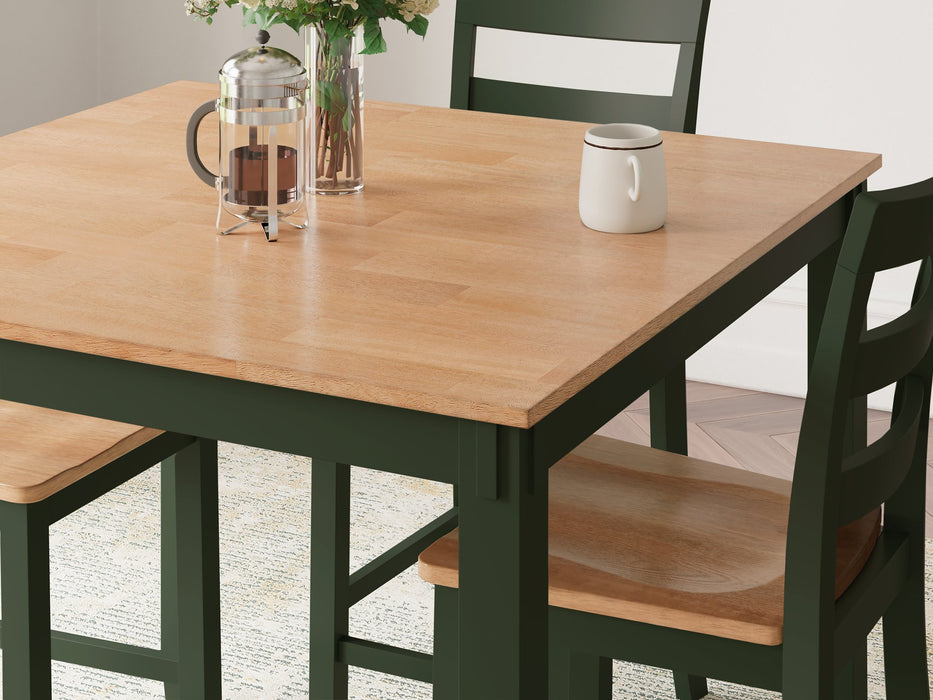 Gesthaven Counter Height Dining Table and 4 Barstools (Set of 5) - Furniture 4 Less (Jacksonville, NC)