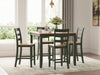 Gesthaven Counter Height Dining Table and 4 Barstools (Set of 5) - Furniture 4 Less (Jacksonville, NC)