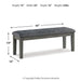 Hallanden 50" Dining Bench - Furniture 4 Less (Jacksonville, NC)