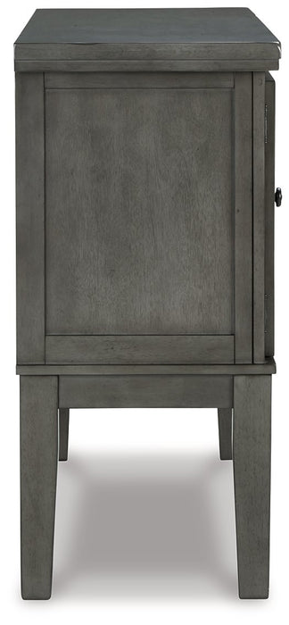 Hallanden Dining Server - Furniture 4 Less (Jacksonville, NC)