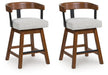 Ralene Counter Height Barstool (Set of 2) - Furniture 4 Less (Jacksonville, NC)