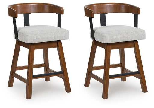 Ralene Counter Height Barstool (Set of 2) - Furniture 4 Less (Jacksonville, NC)