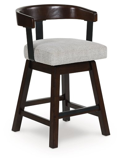 Haddigan Counter Height Barstool (Set of 2) - Furniture 4 Less (Jacksonville, NC)