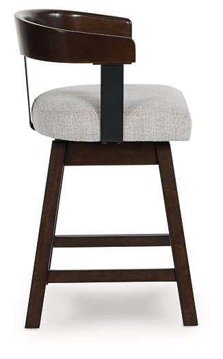 Haddigan Counter Height Barstool (Set of 2) - Furniture 4 Less (Jacksonville, NC)