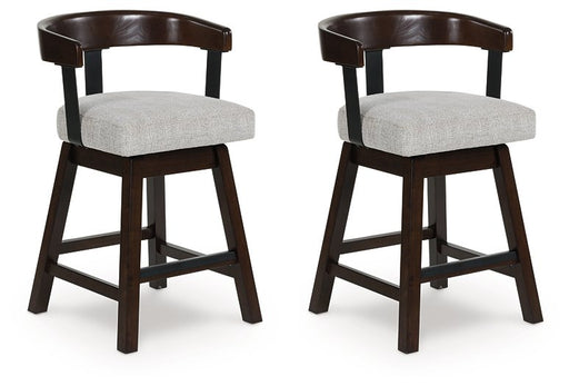 Haddigan Counter Height Barstool (Set of 2) - Furniture 4 Less (Jacksonville, NC)