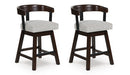 Haddigan Counter Height Barstool (Set of 2) - Furniture 4 Less (Jacksonville, NC)